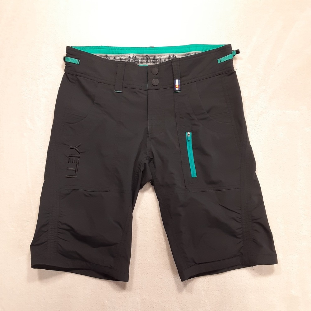 Yeti Cycles Women's Norrie Shorts M Black Ride Driven Adjustable 11 " Inseam